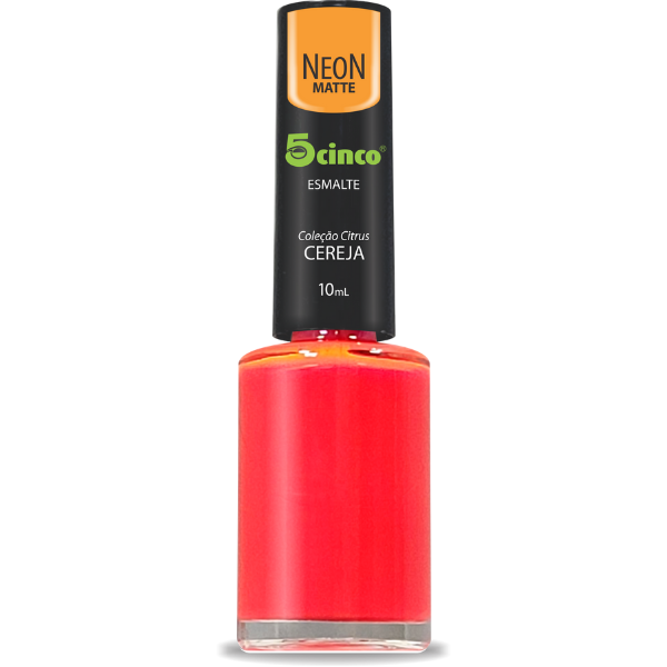 ESMALTE CINCO 10ML FOSCO CEREJA