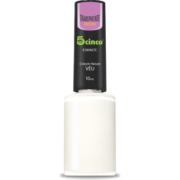 ESMALTE CINCO 10ML TRANSPARENTE VEU