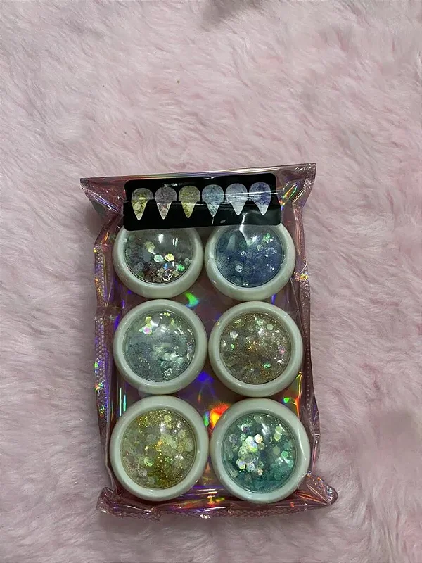 KIT 6 GLITTER GRANDE (SORTIDO)