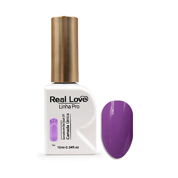 ESMALTE EM GEL CAMADA UNICA REAL LOVE 29