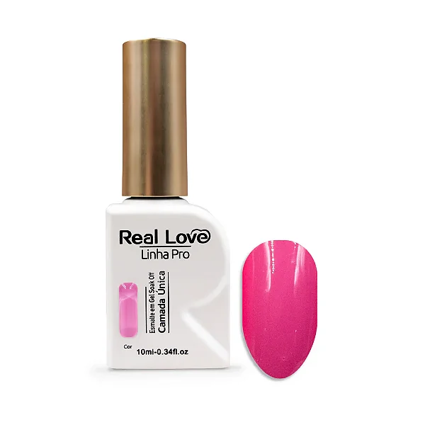 ESMALTE EM GEL CAMADA UNICA REAL LOVE 20