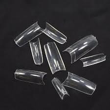 TIP SQUARE TRANSPARENTE 100UND FAN NAILS