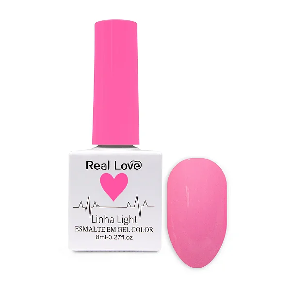 ESMALTE EM GEL REAL LOVE LIGHT 70