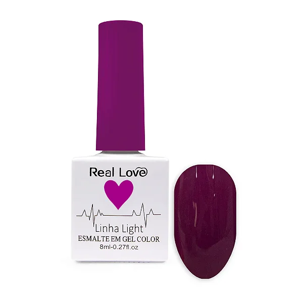 ESMALTE EM GEL REAL LOVE LIGHT 108
