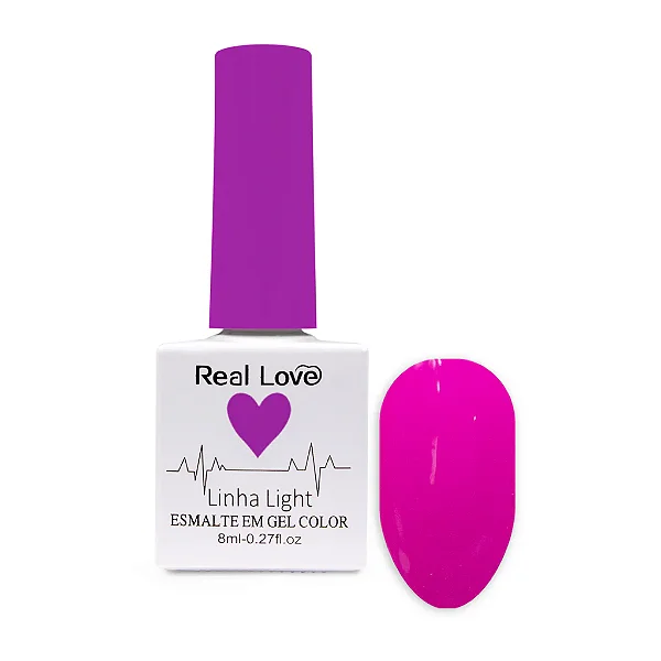 ESMALTE EM GEL REAL LOVE LIGHT 119