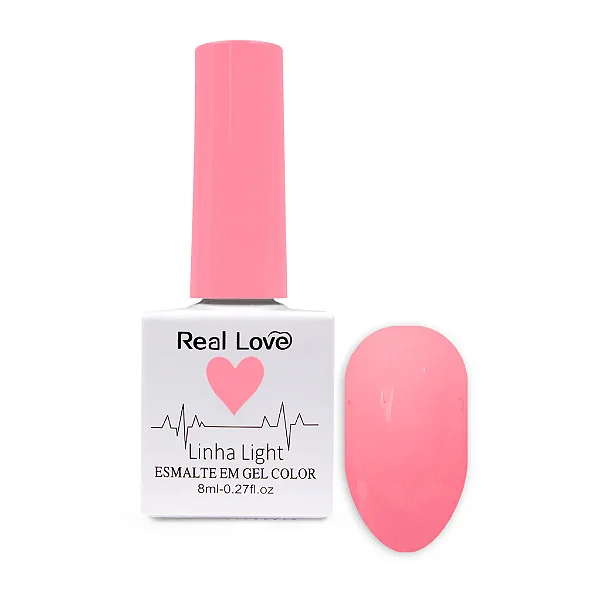 ESMALTE EM GEL REAL LOVE LIGHT 81