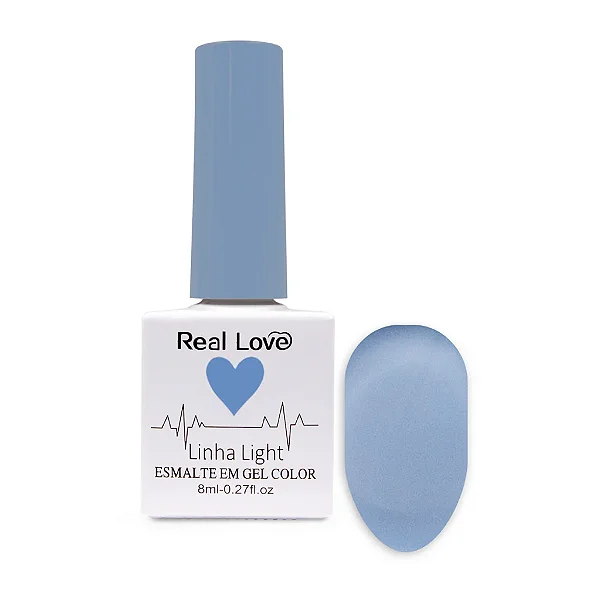 ESMALTE EM GEL REAL LOVE LIGHT 166