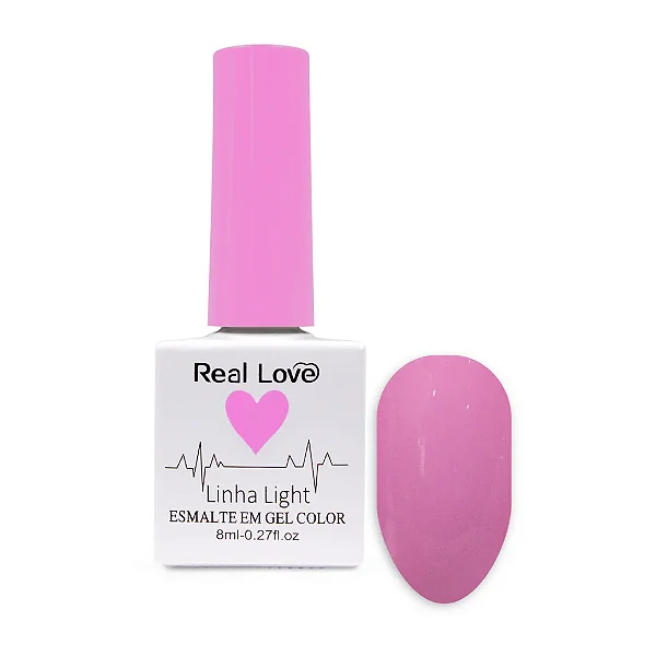 ESMALTE EM GEL REAL LOVE LIGHT 165