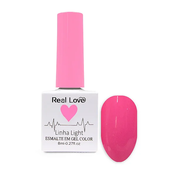 ESMALTE EM GEL REAL LOVE LIGHT 122