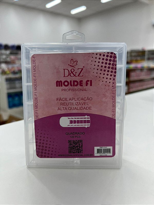 MOLDE F1 QUADRADO 120PCS D&Z LANÇAMENTO