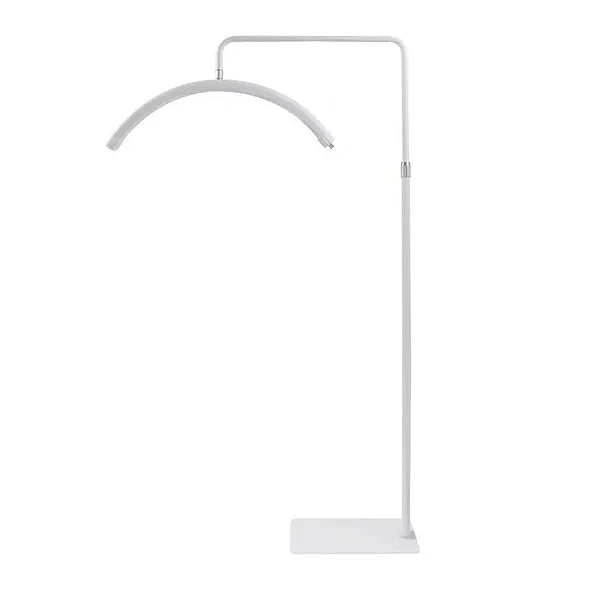 LUMINARIA MEIA LUA COM BASE P/ LASH- BRANCA