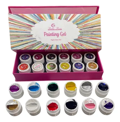 KIT DE GEL PAINTING 12UND BELLA ROSA