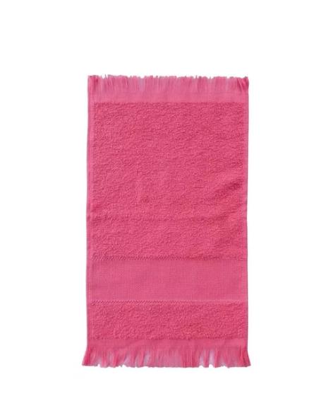 TOALHA MANICURE 21cm x 40cm PINK