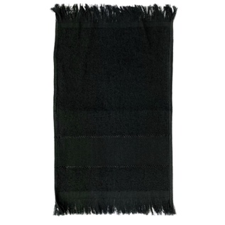 TOALHA MANICURE 21cm x 40cm PRETA