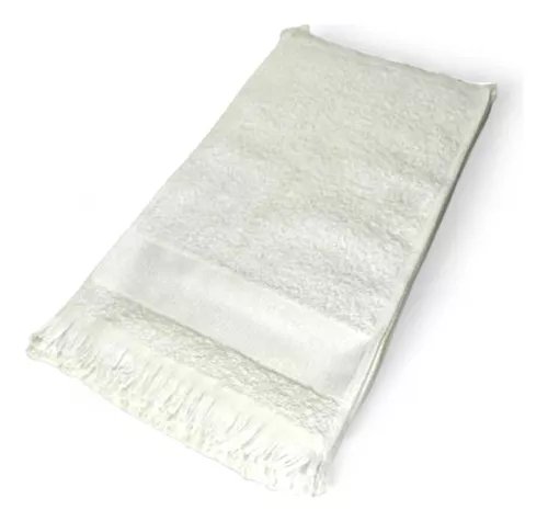 TOALHA MANICURE 21cm x 40cm BRANCA