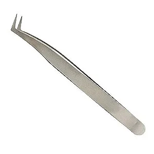 PINÇA CILIOS VOLUME RUSSO PRATA TWEEZERS FADA COLOR