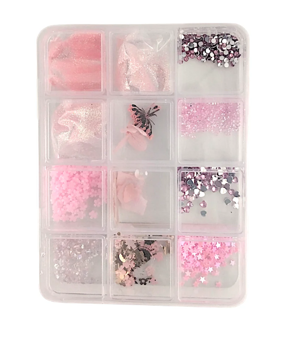 KIT DE DECORAÇÃO ROSA DAFU