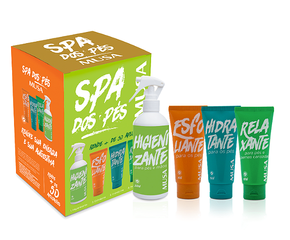 KIT DE SPA DE PÉS MUSA