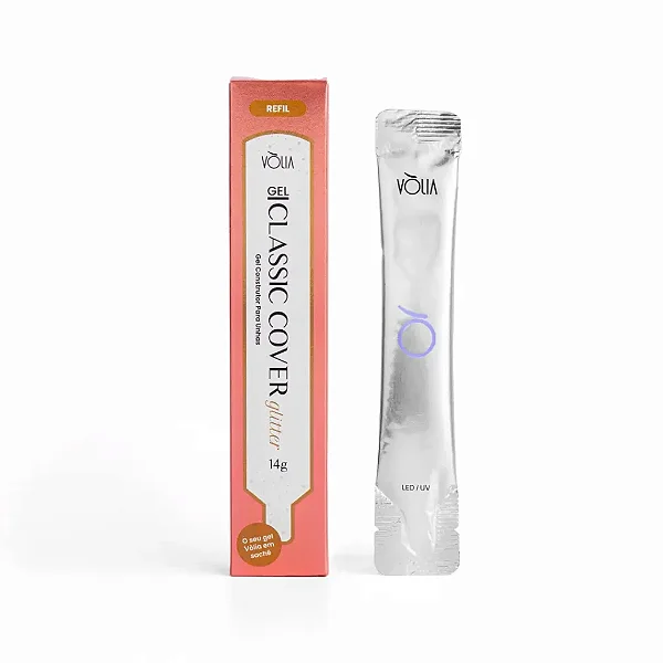 SACHE DE GEL CLASSIC GLITTER COVER 14G VOLIA