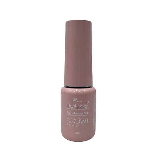 ESMALTE EM GEL REAL LOVE 3 EM 1 PLASTICO COR 06