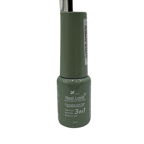 ESMALTE EM GEL REAL LOVE 3 EM 1 PLASTICO COR 23