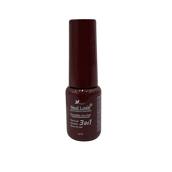 ESMALTE EM GEL REAL LOVE 3 EM 1 PLASTICO COR 39