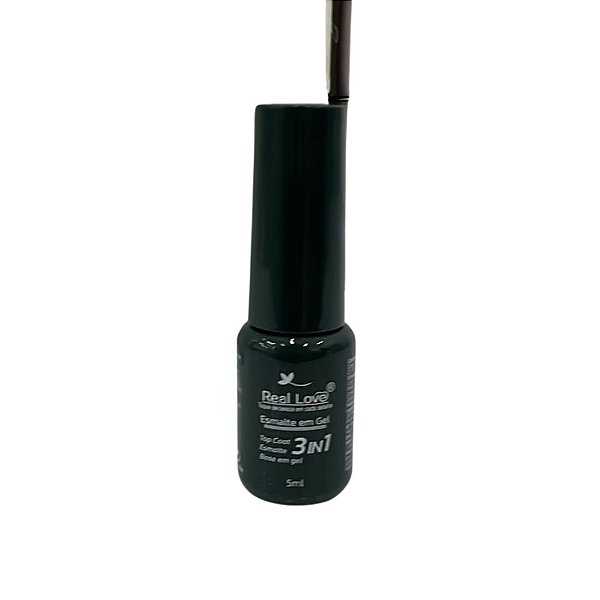 ESMALTE EM GEL REAL LOVE 3 EM 1 PLASTICO COR 57