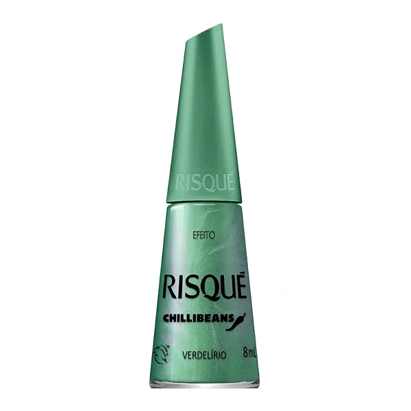 ESMALTE RISQUE CHILLIBEANS VERDELIRIO