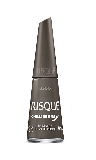 ESMALTE RISQUE CHILLIBEANS RAINHA DA SELVA DE PEDRA