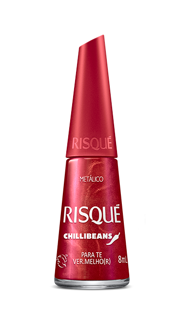 ESMALTE RISQUE CHILLIBEANS PARA TE VER.MELHO(R)
