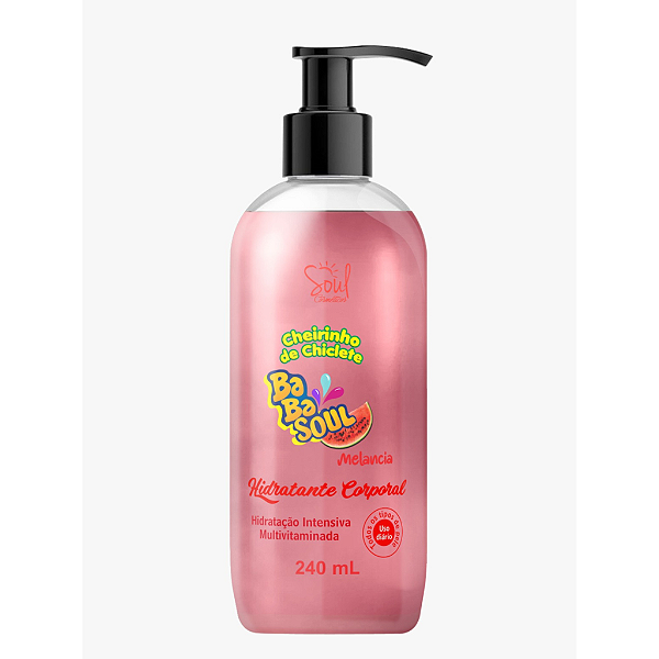 HIDRATANTE CORPORAL MELANCIA 240ML SOUL