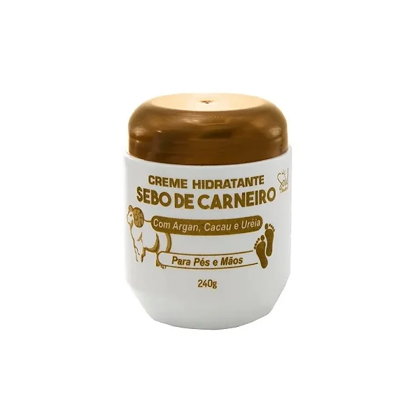 CREME HIDRATANTE SEBO DE CARNEIRO ARGAN CACAU E UREIA 240G SOUL