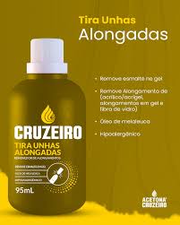 TIRA UNHAS ALONGADAS 95ML CRUZEIRO