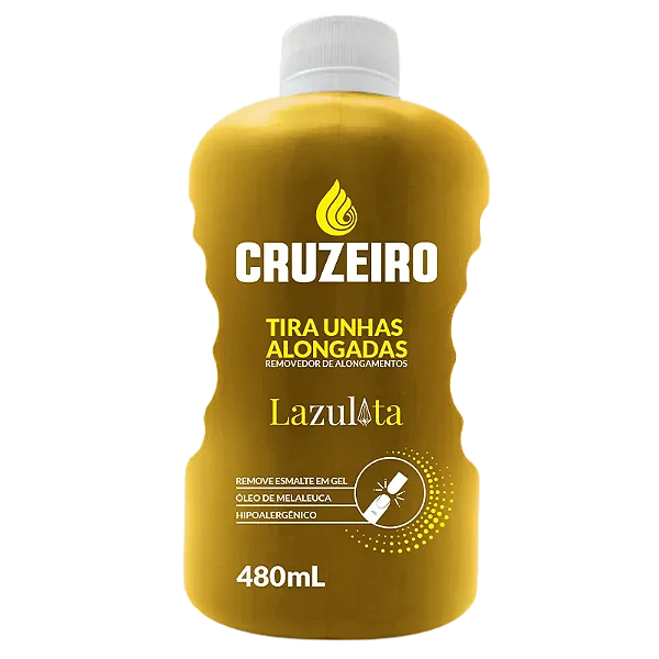 TIRA UNHAS ALONGADAS 480ML CRUZEIRO
