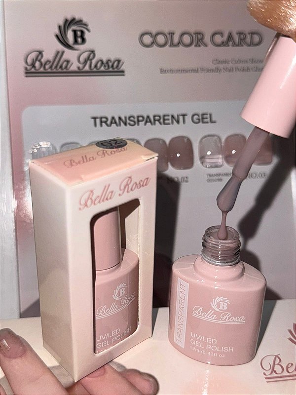 ESMALTE EM GEL REALISTA 02 BELLA ROSA