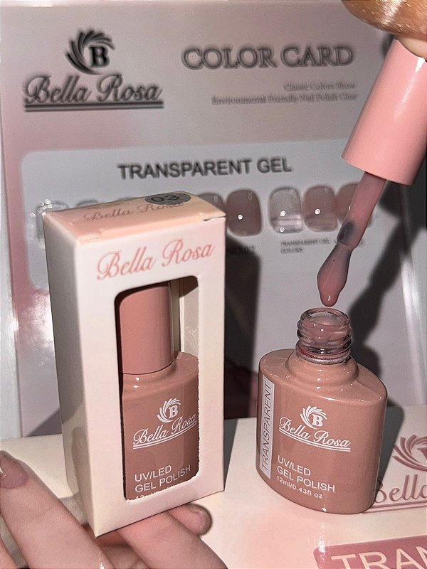 ESMALTE EM GEL REALISTA 03 BELLA ROSA