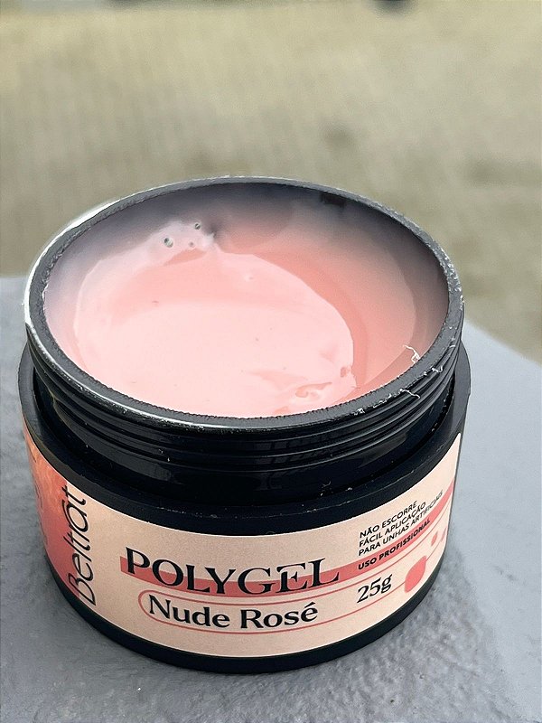 POLYGEL EM POTE 25G BELTRAT NUDE ROSE