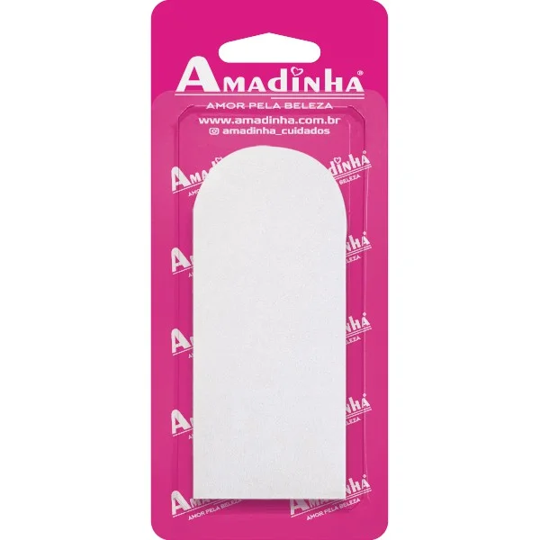 LIXA PEDICURE BRANCA C/ 50UND AMADINHA