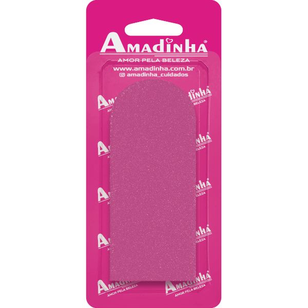 LIXA PEDICURE ROSA C/ 50UND AMADINHA