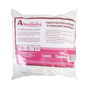 PROTETOR DE BACIA PARA PEDICURE 50UND AMADINHA