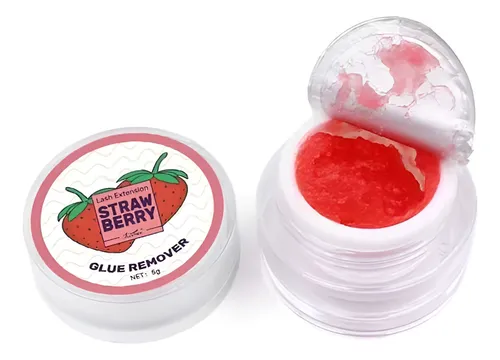 REMOVEDOR DE COLA DE CILIOS MORANGO FUNMIX