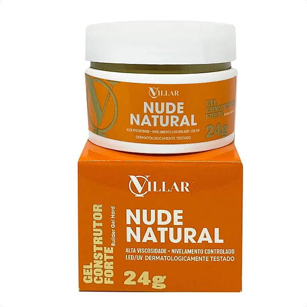 GEL CONSTRUTOR NUDE NATURAL VILLAR 24G