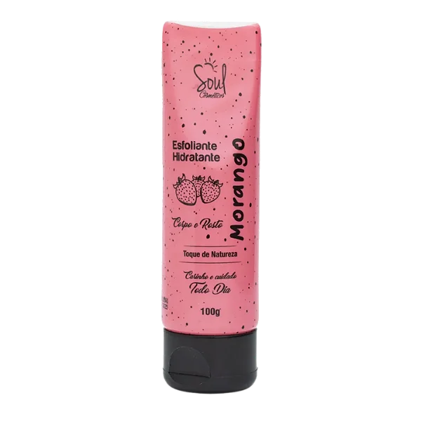 HIDRATANTE ESFOLIANTE MORANGO 100G