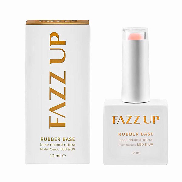 BASE RUBBER NUDE ROSADO - FAZZ UP