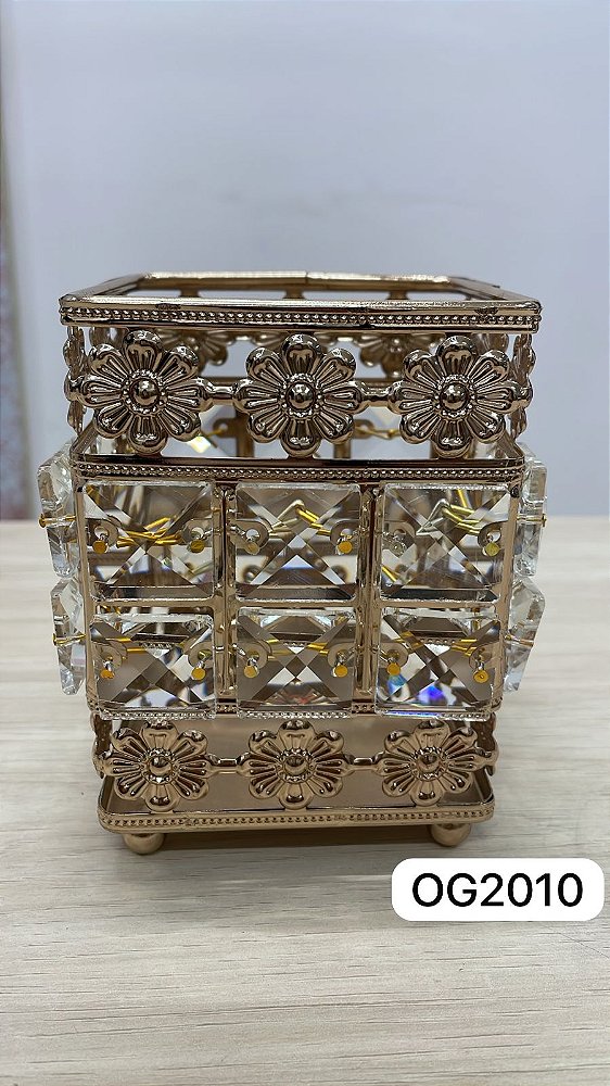 PORTA PINCEL LUXO DOURADO OG2010