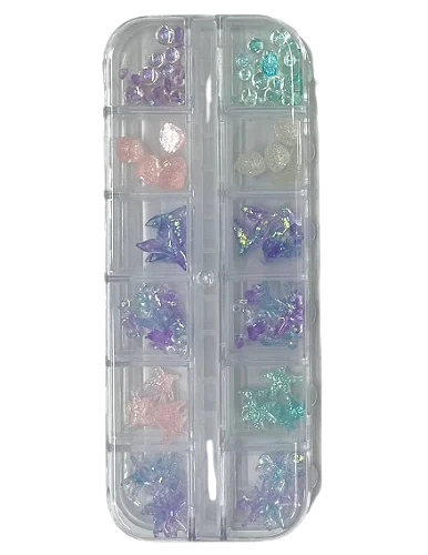 BOX DECORAÇÃO FUNDO DO MAR