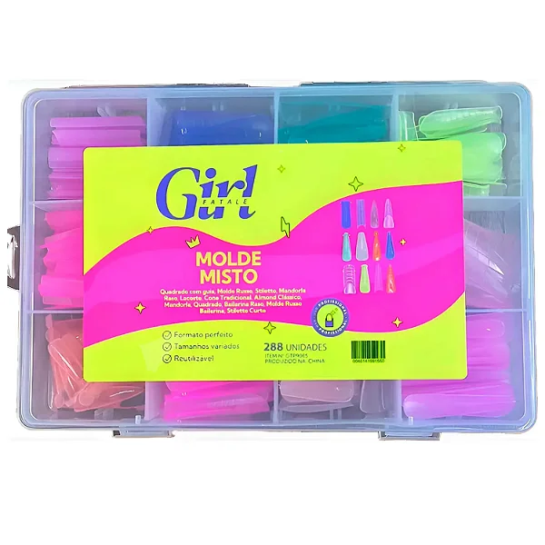 MOLDE F1 MISTO (12 FORMATOS) 288UND GIRL FATALE