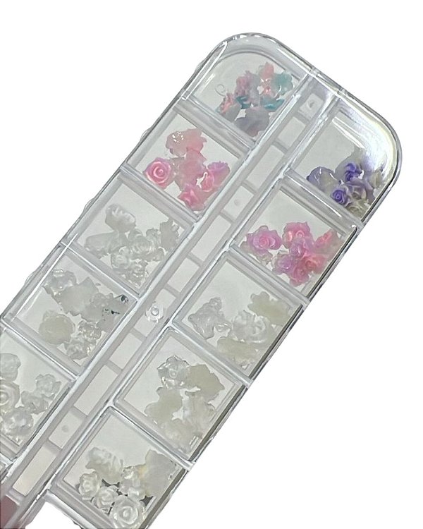 BOX DECORAÇÕES 3D ROSAS/FLORES