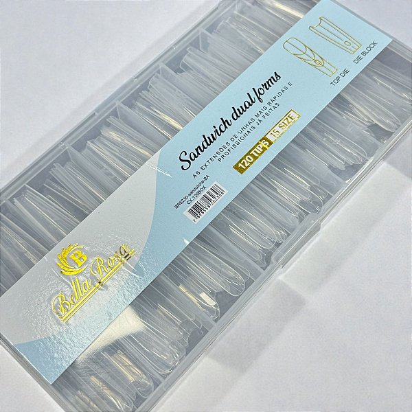 MOLDE F1 SANDUICHE BAILARINA 120PCS BELLA ROSA