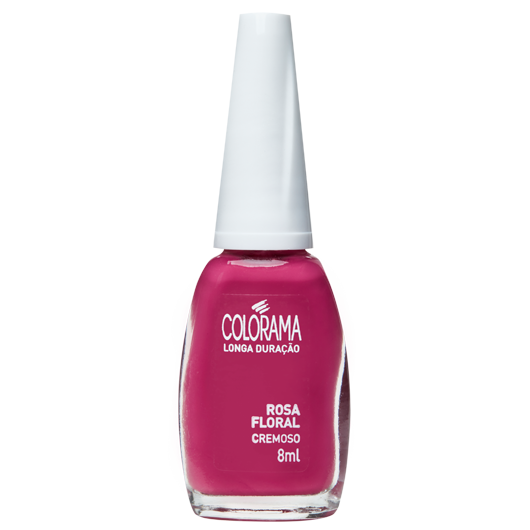 ESMALTE COLORAMA ROSA FLORAL